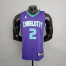 CAMISA CHARLOTTE HORNETS - ROXA CLASSIC - 19/20