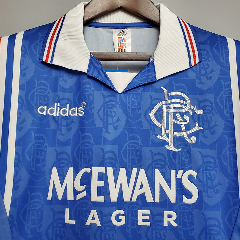 CAMISA RANGERS - RETRÔ - TORCEDOR - 1996