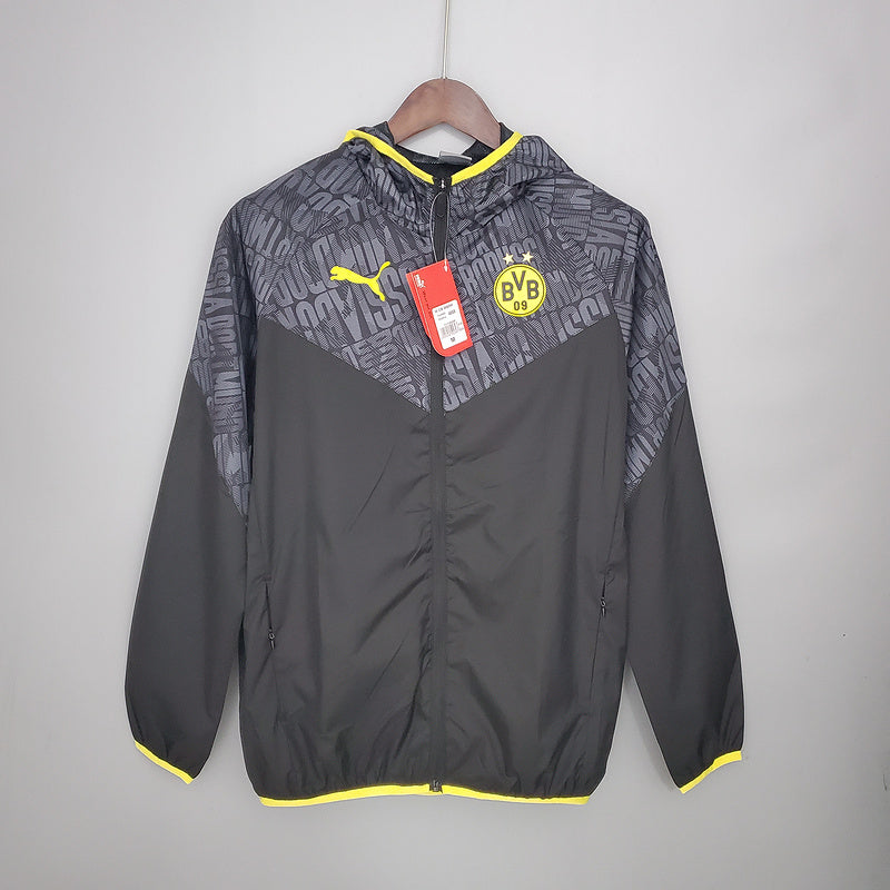 CORTA VENTO - BORUSSIA DORTMUND - PRETO E AMARELO