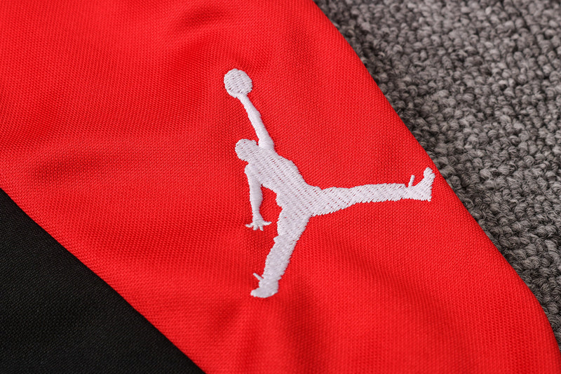 KIT PASSEIO - PARIS SAINT GERMAIN (PSG) - PRETO, AZUL, BRANCO E VERMELHO JORDAN