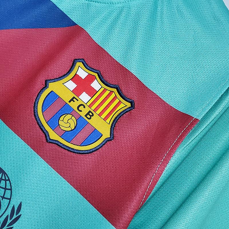 CAMISA BARCELONA - RETRÔ - TORCEDOR - 2010