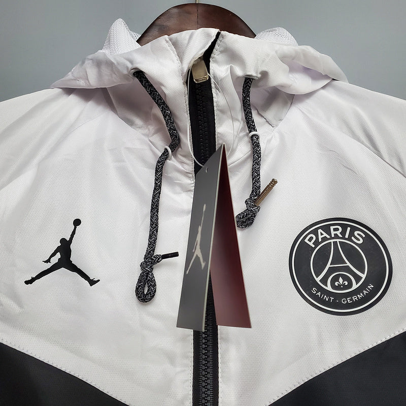 CORTA VENTO - PARIS SAINT GERMAIN (PSG) - PRETO E BRANCO