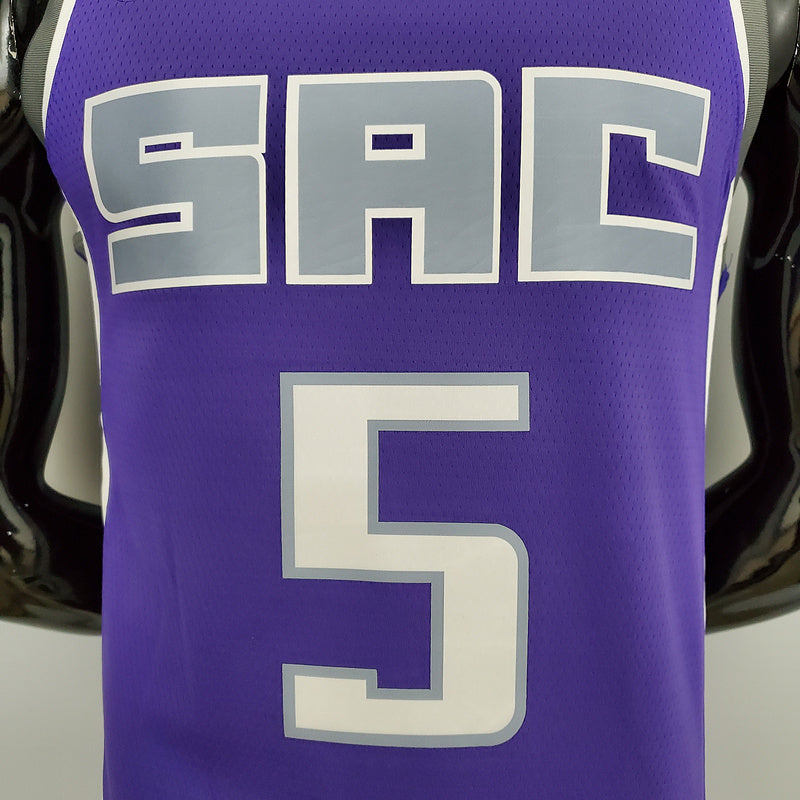 CAMISA SACRAMENTO KINGS - ROXA COM NIKE BRILHANTE - 75TH ANNIVERSARY - 2021/ 2022
