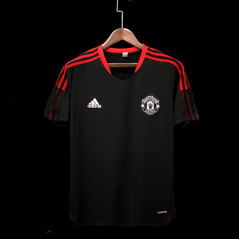 CAMISA MANCHESTER UNITED - PRÉ JOGO/ PRE MATCH - BLACK - TORCEDOR - 21/22