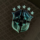 CAMISA  BRASIL - CONCEITO PRETA COM AZUL ESCURA - FEMININO - 22/ 23