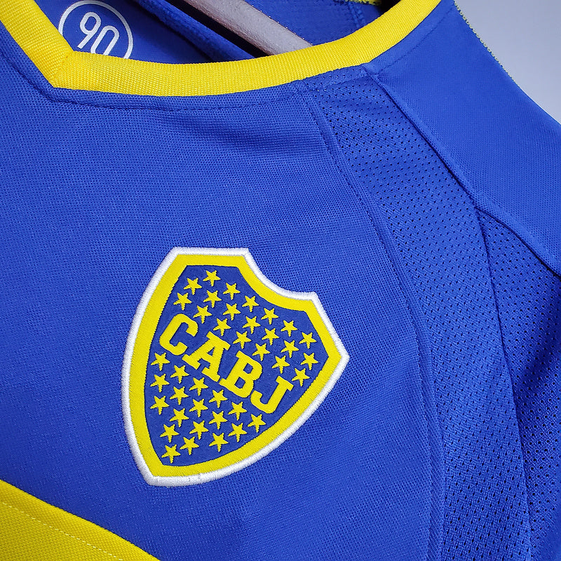 MANGA LONGA BOCA JUNIORS - RETRÔ - TORCEDOR - 2003