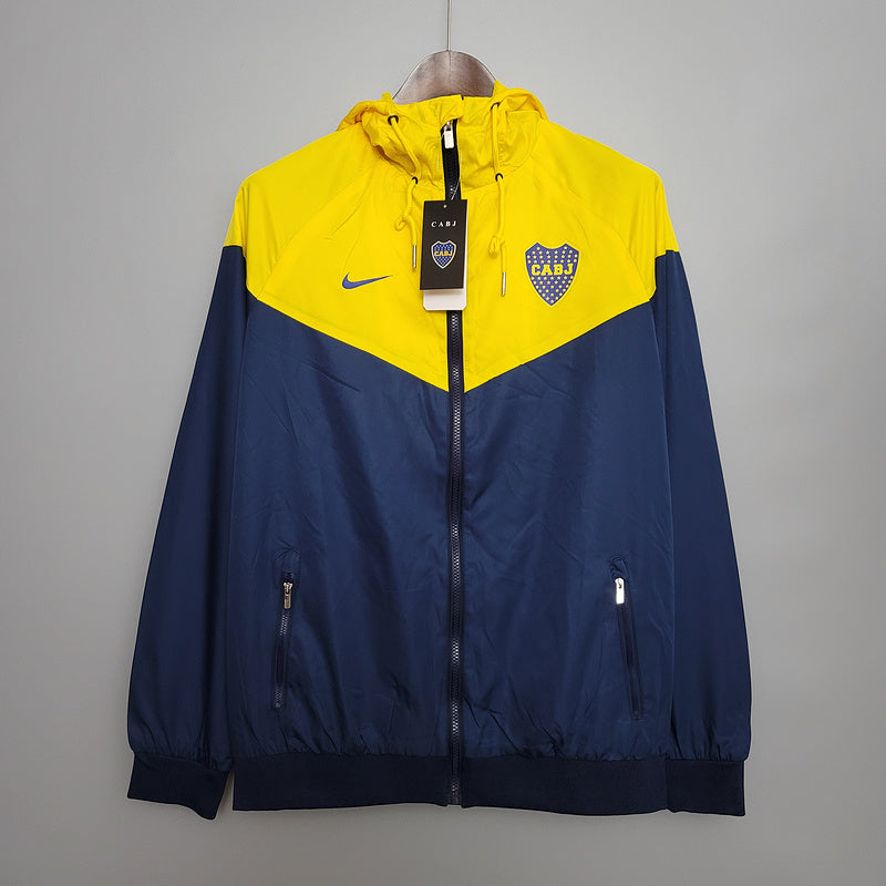 CORTA VENTO - BOCA JUNIORS - AZUL E AMARELO