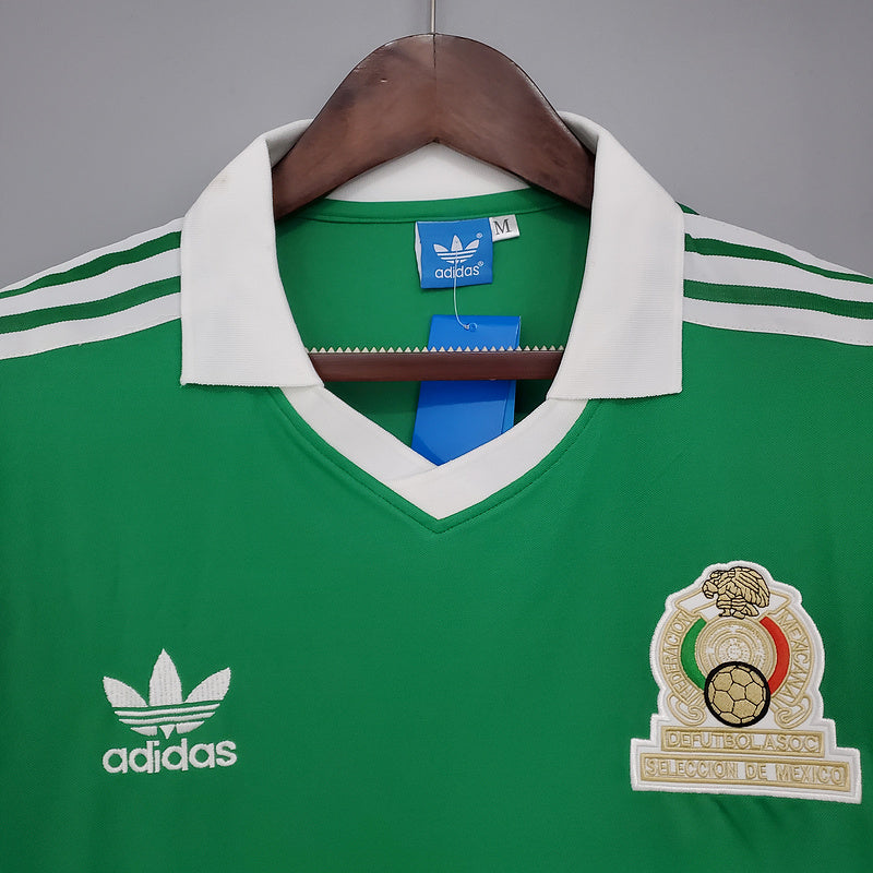 CAMISA MÉXICO - RETRÔ - TORCEDOR - 1986