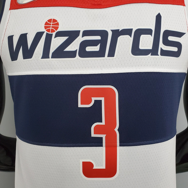 CAMISA WASHINGTON WIZARDS - 75TH ANNIVERSARY - BRANCA - ICON EDITION - 2021