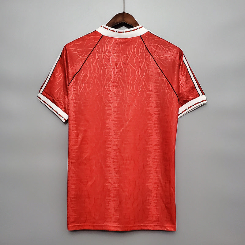 CAMISA MANCHESTER UNITED - RETRÔ - TORCEDOR - 1991