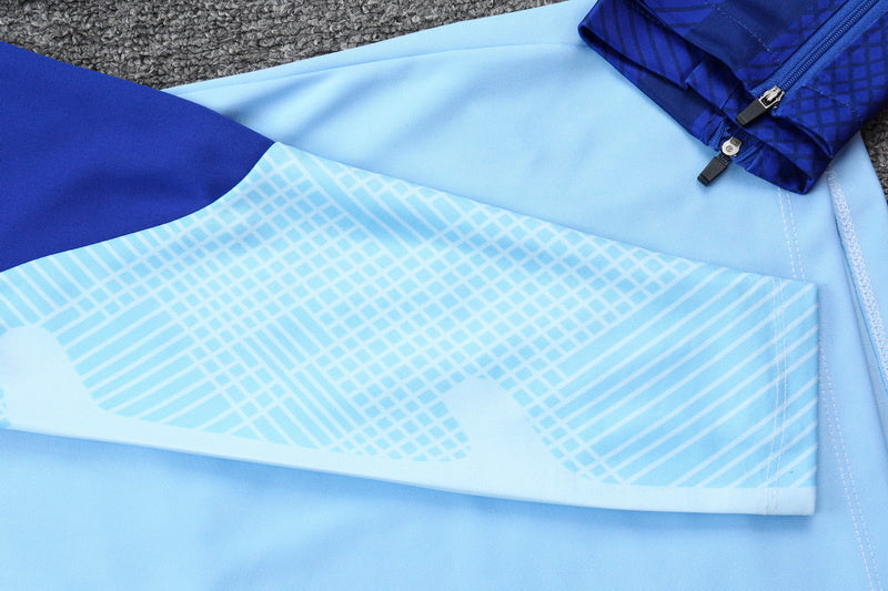 KIT PRÉ JOGO - ATLETICO DE MADRID - AZUL CLARO