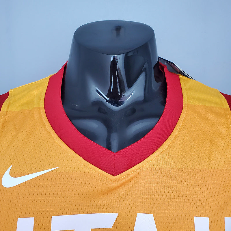 CAMISA UTAH JAZZ - CITY EDITION - LARANJA DEGRADÊ