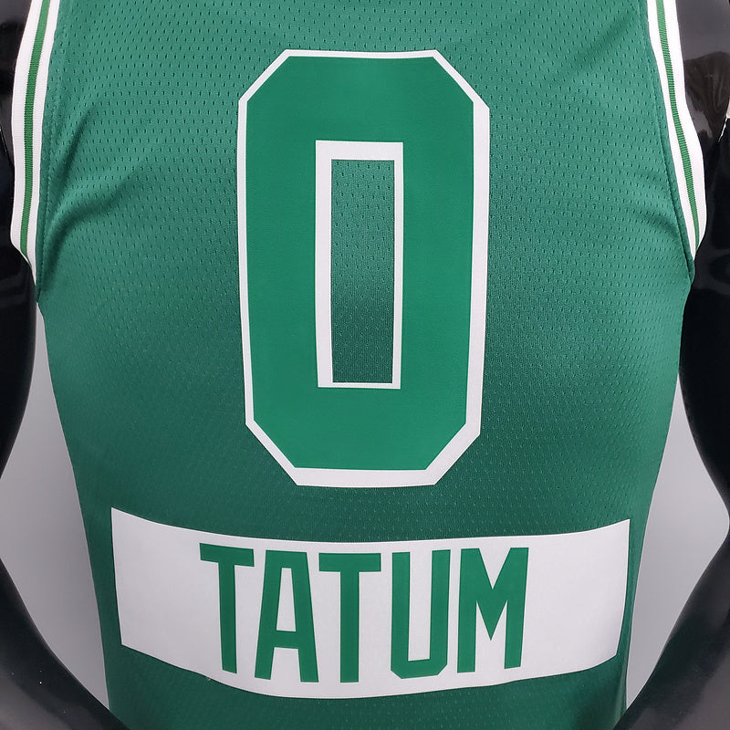 CAMISA BOSTON CELTICS - VERDE COM NIKE BRILHANTE - CITY EDITION 75TH ANNIVERSARY - 2021/ 2022