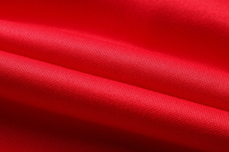 KIT PASSEIO COM CAPUZ - LIVERPOOL - VERMELHO, VERDE E PRETO