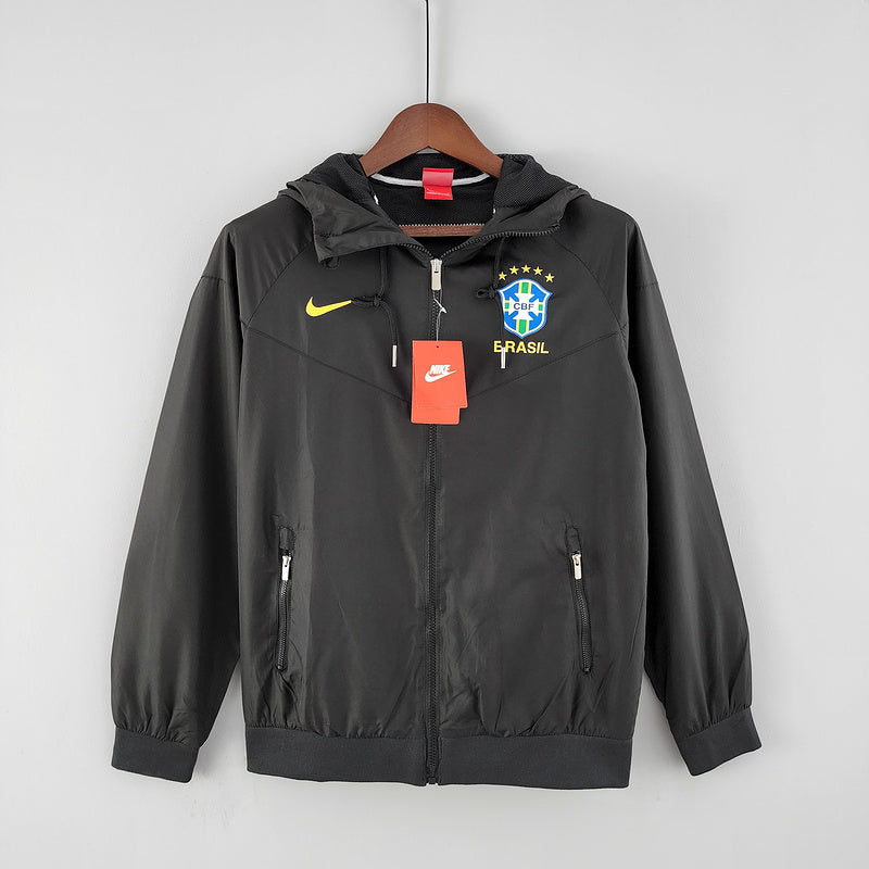 CORTA VENTO - BRASIL - PRETO - 2022