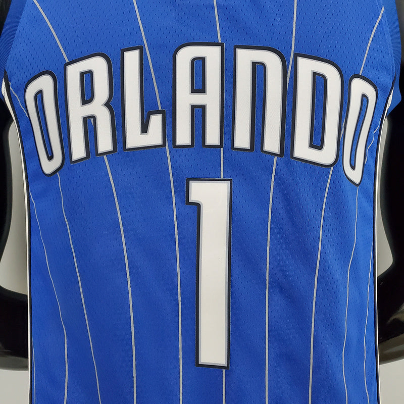 CAMISA ORLANDO MAGIC - HOMENAGEM RETRÔ - AZUL E BRANCA