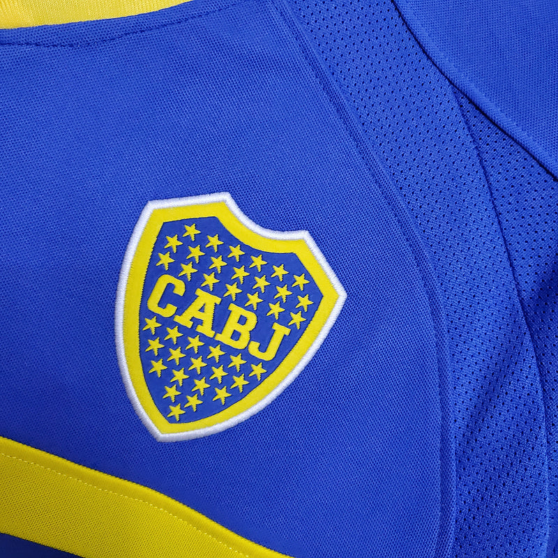 CAMISA BOCA JUNIORS - RETRÔ - TORCEDOR - 2003