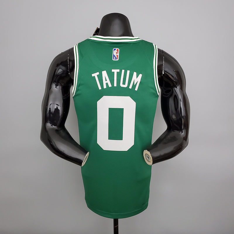 CAMISA BOSTON CELTICS - VERDE COM NIKE BRILHANTE - ICON EDITION 75TH ANNIVERSARY - 2021/ 2022