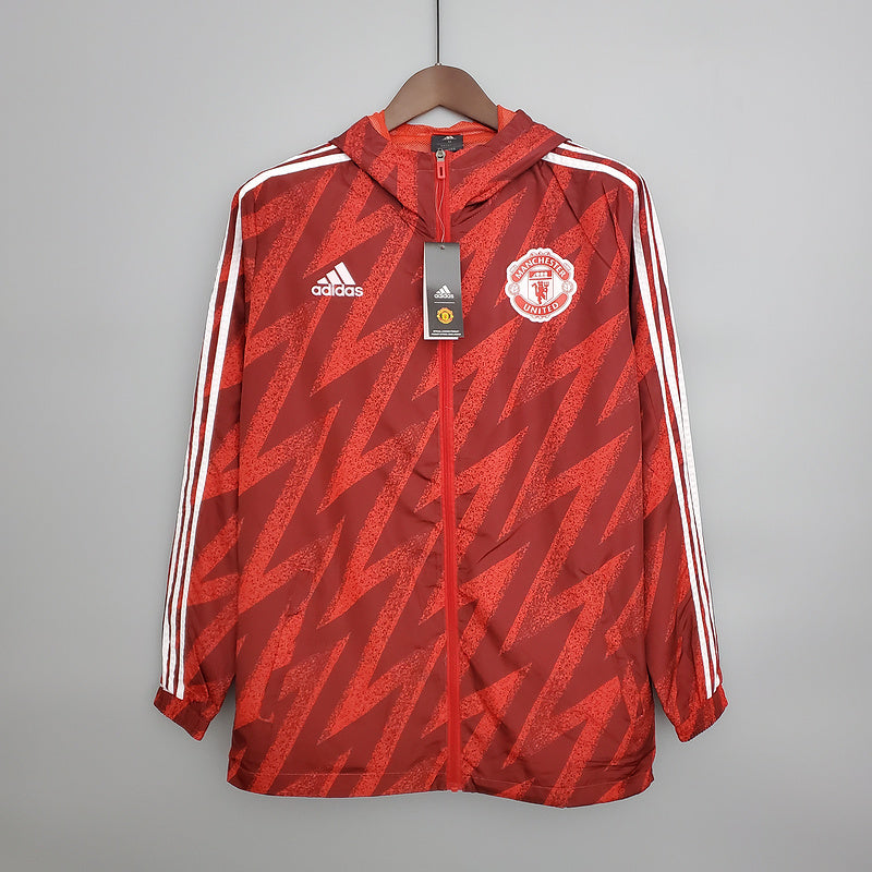 CORTA VENTO - MANCHESTER UNITED - VERMELHO