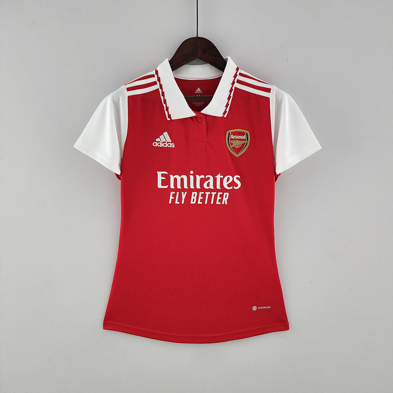 CAMISA ARSENAL - CASA/ HOME - FEMININO - 22/ 23