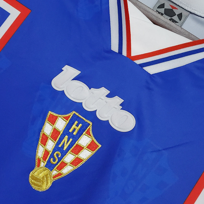CAMISA CROÁCIA - RETRÔ - TORCEDOR - 1998