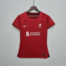 CAMISA LIVERPOOL - CASA/ HOME - FEMININO - 22/ 23