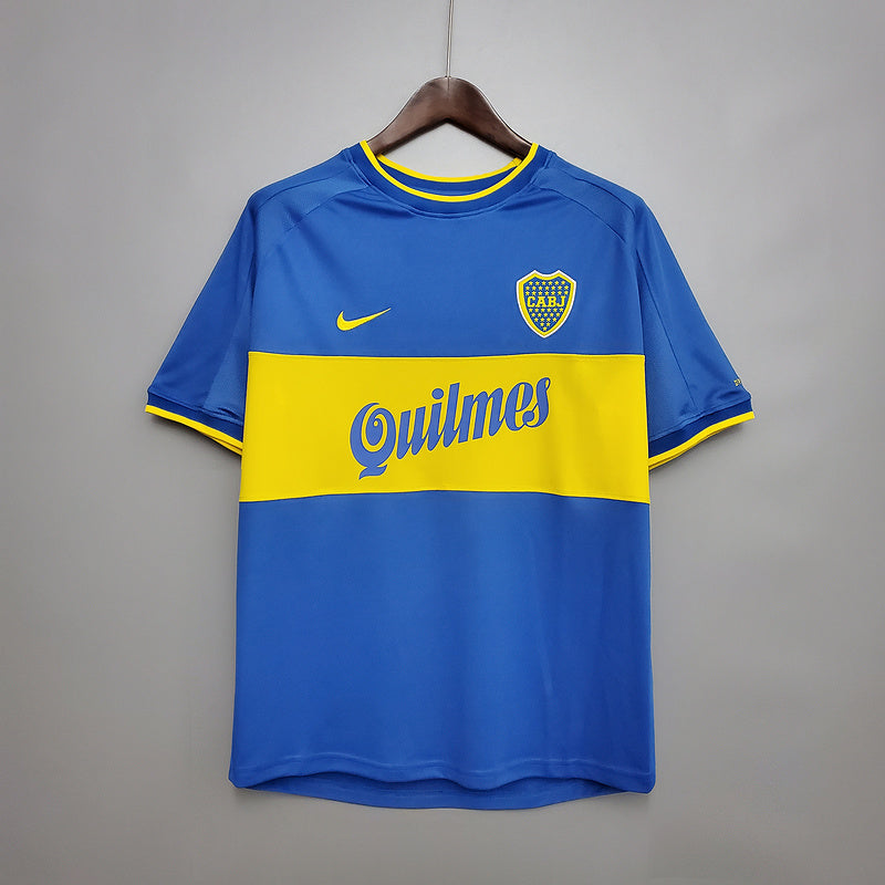 CAMISA BOCA JUNIORS - RETRÔ - TORCEDOR - 1999