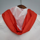 CORTA VENTO - INTERNACIONAL - VERMELHO E BRANCO