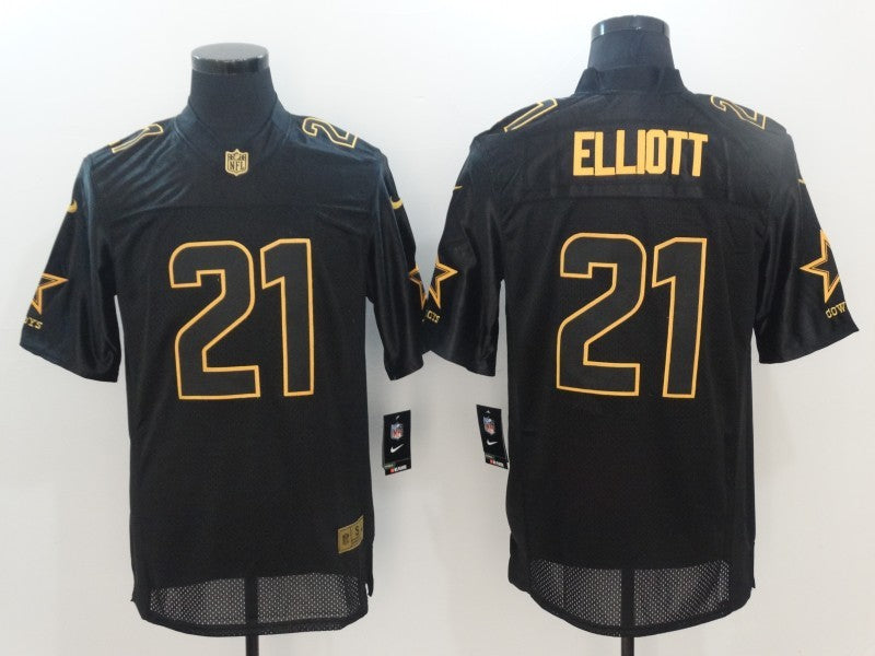 CAMISA DALLAS COWBOYS - NFL - PRETO E AMARELO