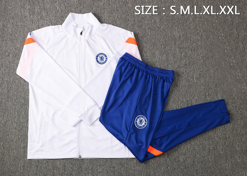 KIT PASSEIO - CHELSEA - BRANO, AZUL E LARANJA