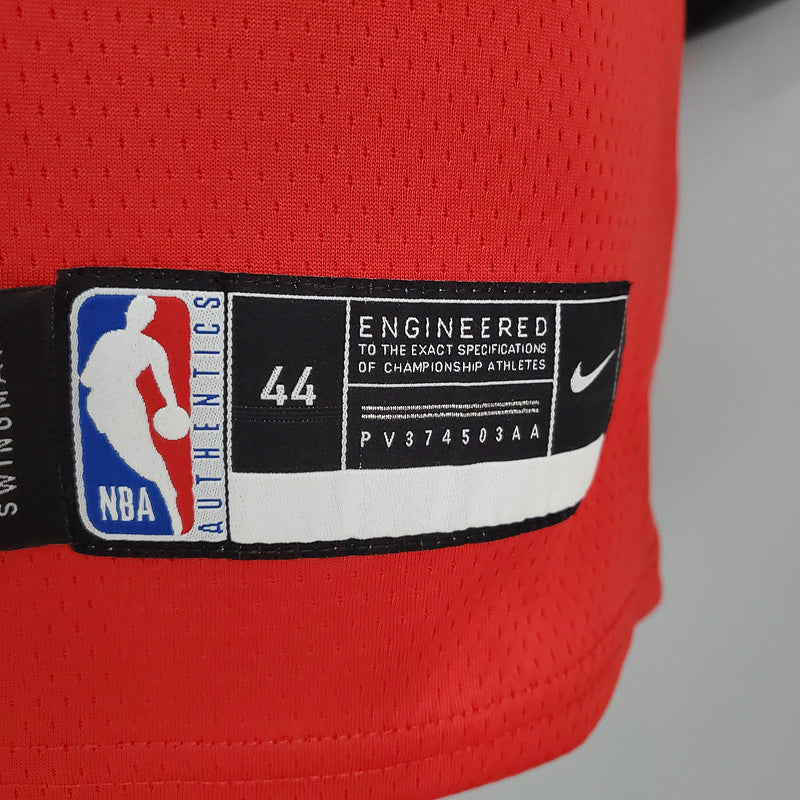 CAMISA PORTLAND TRAIL BLAZERS - RETRÔ - VERMELHA