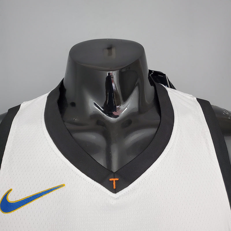 CAMISA BROOKLYN NETS - BRANCA EDIÇÃO GRAFITE -2021/ 2022