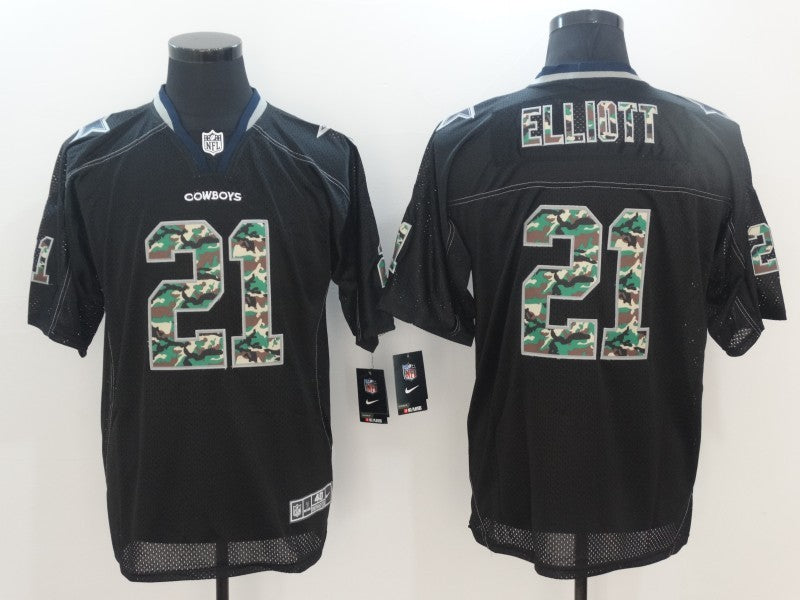 CAMISA DALLAS COWBOYS - NFL - PRETO E CAMUFLADO