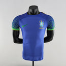 CAMISA BRASIL - FORA/ AWAY - COPA DO MUNDO AZUL - JOGADOR - 22/23