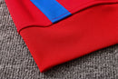 KIT PASSEIO COM CAPUZ - PARIS SAINT GERMAIN (PSG) - VERMELHO, BRANCO E AZUL