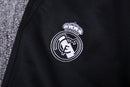 KIT PASSEIO COM CAPUZ - REAL MADRID - PRETO E AZUL