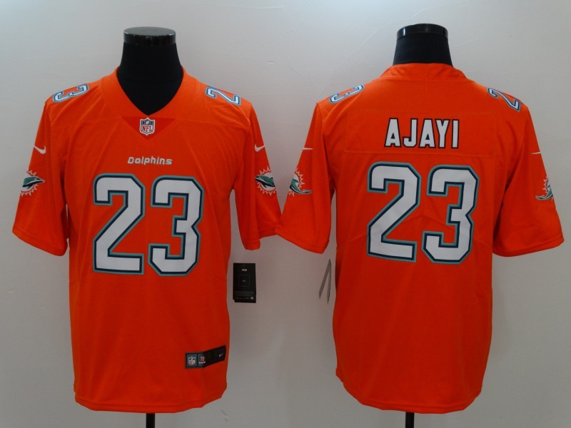 CAMISA MIAMI DOLPHINS - NFL - LARANJA E BRANCO