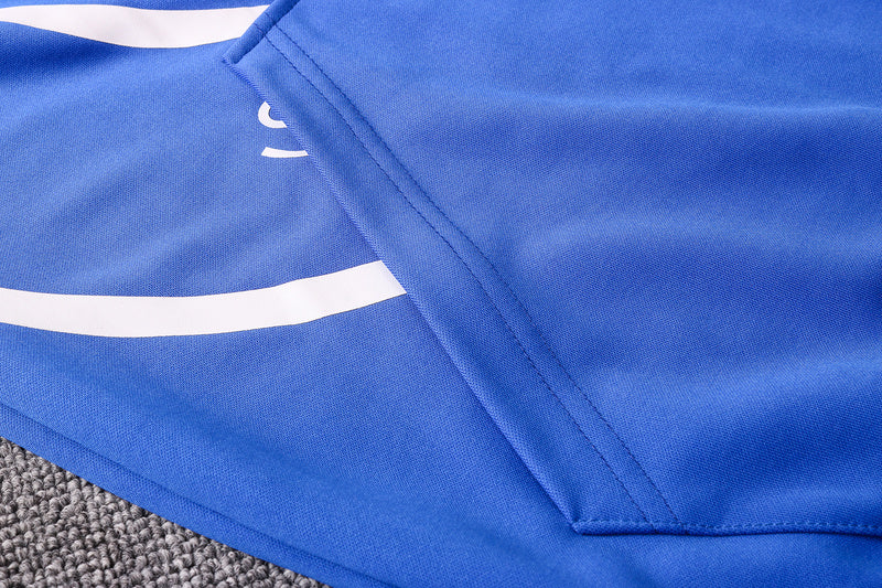 KIT MOLETOM - PARIS SAINT GERMAIN (PSG) - AZUL