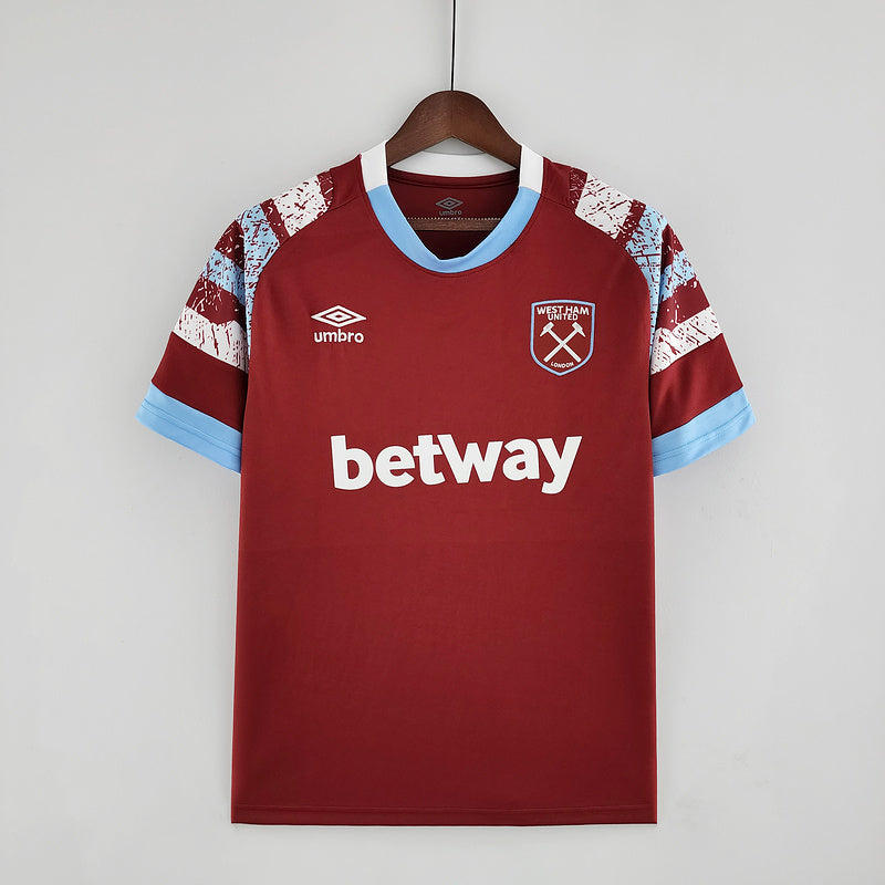 CAMISA WEST HAM - CASA/ HOME - TORCEDOR - 22/ 23