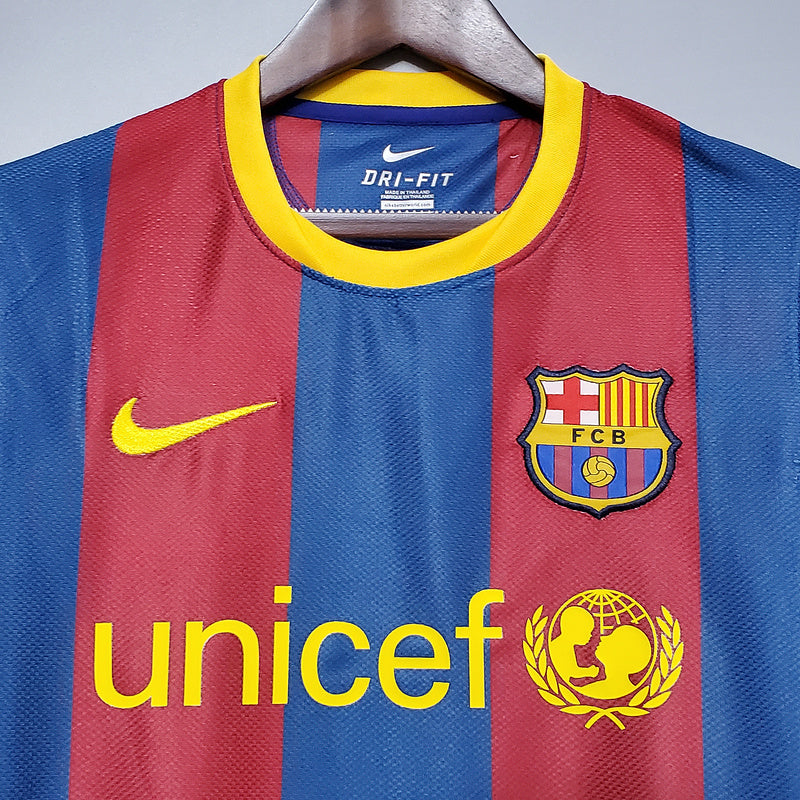 CAMISA BARCELONA - RETRÔ - TORCEDOR - 2010