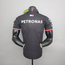 CAMISETA MERCEDES AMG PETRONAS - PÓLO - PRETA2 - FÓRMULA 1 - F1