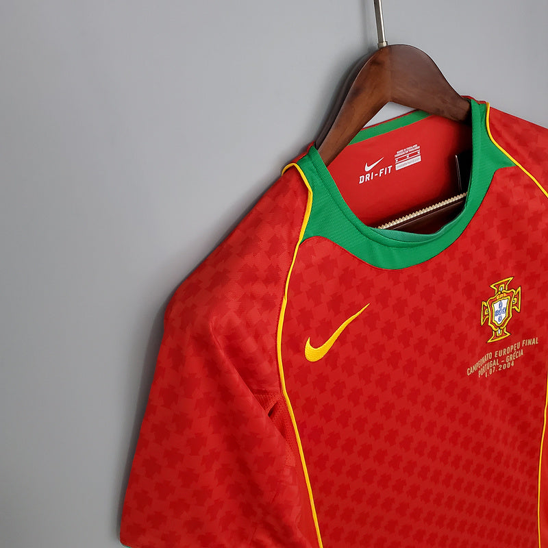 CAMISA PORTUGAL - RETRÔ - TORCEDOR - 2004