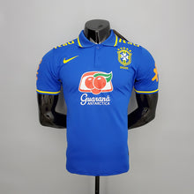 Carregar imagem no visualizador da galeria, CAMISA BRASIL - AZUL - PÓLO - TORCEDOR - 21/22
