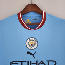 Carregar imagem no visualizador da galeria, CAMISA MANCHESTER CITY - MANGA LONGA -  CASA/ HOME - TORCEDOR - 22/23
