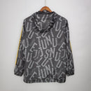 CORTA VENTO - JUVENTUS - PRETO E AMARELO