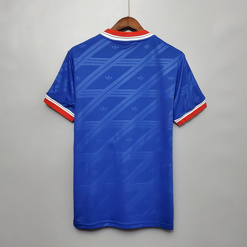 CAMISA MANCHESTER UNITED - RETRÔ - TORCEDOR - 1986