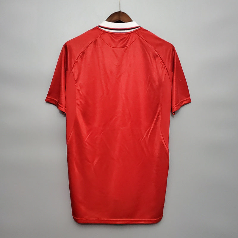 CAMISA MANCHESTER UNITED - RETRÔ - TORCEDOR - 1999