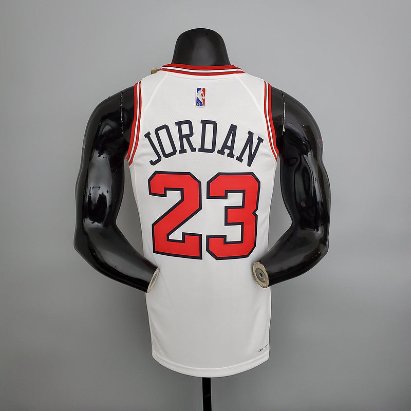 CAMISA CHICAGO BULLS - BRANCA - ICON EDITION - NIKE BRILHANTE 21/22