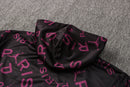 KIT MOLETOM - PARIS SAINT GERMAIN (PSG) -  ROXO PARIS