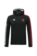 CORTA VENTO - MANCHESTER UNITED - PRETO E VERMELHO